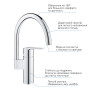 Купити Змішувач для кухні Grohe QuickFix Start 30469000 , 30469000 / CV030585 , в категории Змішувачі для кухні , от бренда Grohe QuickFix  Інтернет-магазин сантехніки ✓ Кращі ціни на ринку ✓ Величезний вибір ✓ Гарантія ✓ Заходьте!