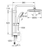Купити Душова система Grohe QuickFix Vitalio Start System 250 26817000 , 26817000 / CV030604 , в категории Душові системи та панелі , от бренда Grohe QuickFix  Інтернет-магазин сантехніки ✓ Кращі ціни на ринку ✓ Величезний вибір ✓ Гарантія ✓ Заходьте!