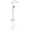 Купити Душевая система термостатическая Grohe QuickFix Vitalio Start System 250 Cube 26697000 , 26697000 / CV030605 , в категории Душові системи та панелі , от бренда Grohe QuickFix  Інтернет-магазин сантехніки ✓ Кращі ціни на ринку ✓ Величезний вибір ✓ Г