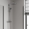 Купити Душевая система термостатическая Grohe QuickFix Vitalio Start System 250 Cube 26697000 , 26697000 / CV030605 , в категории Душові системи та панелі , от бренда Grohe QuickFix  Інтернет-магазин сантехніки ✓ Кращі ціни на ринку ✓ Величезний вибір ✓ Г