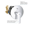 Купити Душевая система скрытого монтажа Grohe QuickFix Start UA202802R2 , UA202802R2 / CV030622 , в категории Душові системи та панелі , от бренда Grohe QuickFix  Інтернет-магазин сантехніки ✓ Кращі ціни на ринку ✓ Величезний вибір ✓ Гарантія ✓ Заходьте!