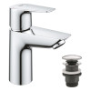 Купити Набір змішувачів Grohe Quickfix термостат для душу з душовим гарнітуром Precision Flow THM та змішувач для раковини StartEdge S-Size UA202503TE , UA202503TE / CV030628 , в категории Набори змішувачів , от бренда Grohe QuickFix  Інтернет-магазин сан