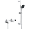 Купити Набір змішувачів Grohe Quickfix термостат для душу з душовим гарнітуром Precision Flow THM та змішувач для раковини StartEdge S-Size UA202503TE , UA202503TE / CV030628 , в категории Набори змішувачів , от бренда Grohe QuickFix  Інтернет-магазин сан