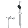 Купити Набір змішувачів Grohe Quickfix термостат для душу з душовим гарнітуром Precision Flow THM та змішувач для раковини StartEdge S-Size UA202503TE , UA202503TE / CV030628 , в категории Набори змішувачів , от бренда Grohe QuickFix  Інтернет-магазин сан
