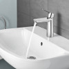 Купить Смеситель для раковины Grohe BauLoop M-Size 23762000 , 23762000 / CV031158 , в категории Смесители для умывальника , от бренда GROHE  Интернет-магазин сантехники ✓ Лучшие цены на рынке ✓ Огромный выбор ✓ Гарантия ✓ Заходите!