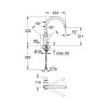 Купить Змішувач для кухні Grohe BauLoop 31368000 , 31368000 / CV031174 , в категории Смесители для кухни , от бренда GROHE  Интернет-магазин сантехники ✓ Лучшие цены на рынке ✓ Огромный выбор ✓ Гарантия ✓ Заходите!