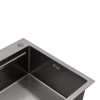 Купити Кухонна мийка Kroner KRP Schwarze - 6350HM PVD (3/1 мм) , KRPSchwarze-6350HMPVD / CV031453 , в категории Кухонні мийки з нержавіючої сталі , от бренда Kroner  Інтернет-магазин сантехніки ✓ Кращі ціни на ринку ✓ Величезний вибір ✓ Гарантія ✓ Заходьт