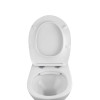 Купити Унитаз подвесной Kroner KRP - A534UF Rimless 410х355х555 мм, сиденье Slim Duroplast / Soft-close / Quick relase , A534UF / CV031644 , в категории  , от бренда Kroner  Інтернет-магазин сантехніки ✓ Кращі ціни на ринку ✓ Величезний вибір ✓ Гарантія ✓