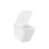 Купити Унитаз подвесной Kroner KRP - B734UF Rimless 370х340х485 мм, сиденье Slim Duroplas t/ Soft-close / Quick relase , B734UF / CV031645 , в категории  , от бренда Kroner  Інтернет-магазин сантехніки ✓ Кращі ціни на ринку ✓ Величезний вибір ✓ Гарантія ✓