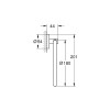 Купити Тримач для рушників Grohe QuickFix Start 41174000 , 41174000 / CV031762 , в категории Рушникотримачі , от бренда Grohe QuickFix  Інтернет-магазин сантехніки ✓ Кращі ціни на ринку ✓ Величезний вибір ✓ Гарантія ✓ Заходьте!