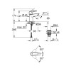 Купить Смеситель для раковины Grohe QuickFix Start Edge S-Size 23898001 с донным клапаном , 23898001 / CV031932 , в категории Смесители для умывальника , от бренда Grohe QuickFix  Интернет-магазин сантехники ✓ Лучшие цены на рынке ✓ Огромный выбор ✓ Гаран