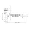 Купити Сифон для кухонної мийки Kroner KRP - TW01 1 1/2х40х50 , KRM TW01 / CV032073 , в категории Сифони для кухонного миття , от бренда Kroner  Інтернет-магазин сантехніки ✓ Кращі ціни на ринку ✓ Величезний вибір ✓ Гарантія ✓ Заходьте!
