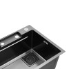 Купить Кухонная мойка Kroner KRP Schwarze - SET7546HM PVD (3/0.7 мм) , Schwarze-SET7546HMPVD / CV032277 , в категории Кухонные мойки из нержавеющей стали , от бренда Kroner  Интернет-магазин сантехники ✓ Лучшие цены на рынке ✓ Огромный выбор ✓ Гарантия ✓ 