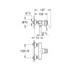 Купить Смеситель для душа Grohe BauClassic 32867000 , 32867000 / CV032466 , в категории Смесители для душа , от бренда GROHE  Интернет-магазин сантехники ✓ Лучшие цены на рынке ✓ Огромный выбор ✓ Гарантия ✓ Заходите!
