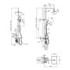 Купити Душевая система Agua Acero - AVION 06426NM , Acero-06426NM / CV032618 , в категории Душові системи та панелі , от бренда Agua  Інтернет-магазин сантехніки ✓ Кращі ціни на ринку ✓ Величезний вибір ✓ Гарантія ✓ Заходьте!