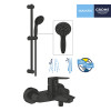 Купить Смеситель для ванны Grohe QuickFix Start Black UA30330702 , UA30330702 / CV032745 , в категории Смесители для ванной , от бренда Grohe QuickFix  Интернет-магазин сантехники ✓ Лучшие цены на рынке ✓ Огромный выбор ✓ Гарантия ✓ Заходите!