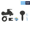 Купити Смеситель для ванны Grohe QuickFix Start Black UA30330701 , UA30330701 / CV032747 , в категории Змішувачі для ванної , от бренда Grohe QuickFix  Інтернет-магазин сантехніки ✓ Кращі ціни на ринку ✓ Величезний вибір ✓ Гарантія ✓ Заходьте!