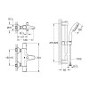 Купить Смеситель термостатический для ванны Grohe QuickFix Start Black UA303907T1 , UA303907T1 / CV032751 , в категории Смесители для ванной , от бренда Grohe QuickFix  Интернет-магазин сантехники ✓ Лучшие цены на рынке ✓ Огромный выбор ✓ Гарантия ✓ Заход