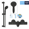 Купить Смеситель термостатический для ванны Grohe QuickFix Start Black UA303907T1 , UA303907T1 / CV032751 , в категории Смесители для ванной , от бренда Grohe QuickFix  Интернет-магазин сантехники ✓ Лучшие цены на рынке ✓ Огромный выбор ✓ Гарантия ✓ Заход