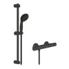 Купити Смеситель термостатический для душа Grohe QuickFix Start Black UA303908T1 , UA303908T1 / CV032753 , в категории Змішувачі для душу , от бренда Grohe QuickFix  Інтернет-магазин сантехніки ✓ Кращі ціни на ринку ✓ Величезний вибір ✓ Гарантія ✓ Заходьт
