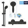 Купити Смеситель термостатический для душа Grohe QuickFix Start Black UA303908T1 , UA303908T1 / CV032753 , в категории Змішувачі для душу , от бренда Grohe QuickFix  Інтернет-магазин сантехніки ✓ Кращі ціни на ринку ✓ Величезний вибір ✓ Гарантія ✓ Заходьт