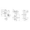 Купити Набор смесителей 3 в 1 для ванной комнаты Grohe QuickFix Start Black UA303304TM , UA303304TM / CV032755 , в категории Набори змішувачів , от бренда Grohe QuickFix  Інтернет-магазин сантехніки ✓ Кращі ціни на ринку ✓ Величезний вибір ✓ Гарантія ✓ За