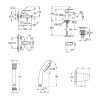 Купить Набор смесителей 3 в 1 для ванной комнаты Grohe QuickFix Start Black UA303301SQ , UA303301SQ / CV032757 , в категории Наборы смесителей , от бренда Grohe QuickFix  Интернет-магазин сантехники ✓ Лучшие цены на рынке ✓ Огромный выбор ✓ Гарантия ✓ Зах