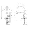 Купити Змішувач для кухні Kroner KRM Kuche - C132GRN , Kuche-C132GRN / CV033130 , в категории Змішувачі для кухні , от бренда Kroner  Інтернет-магазин сантехніки ✓ Кращі ціни на ринку ✓ Величезний вибір ✓ Гарантія ✓ Заходьте!