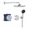 Купити Душевая система скрытого монтажа термостатическая Grohe QuickFix Precision Grohtherm 34883000 , 34883000 / CV033250 , в категории  , от бренда Grohe QuickFix  Інтернет-магазин сантехніки ✓ Кращі ціни на ринку ✓ Величезний вибір ✓ Гарантія ✓ Заходьт