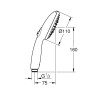Купити Лейка для ручного душа Grohe QuickFix Vitalio Start 110 27946001 , 27946001 / CV033286 , в категории  , от бренда Grohe QuickFix  Інтернет-магазин сантехніки ✓ Кращі ціни на ринку ✓ Величезний вибір ✓ Гарантія ✓ Заходьте!