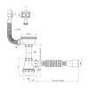 Купити Сифон для кухонной мойки Agua KS02 3 1/2х40/50 мм с резьбовым выпуском, с квадратным переливом , KS02 / CV033462 , в категории Сифони для кухонного миття , от бренда Agua  Інтернет-магазин сантехніки ✓ Кращі ціни на ринку ✓ Величезний вибір ✓ Гаран
