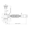 Купить Сифон для раковины Agua TB07 1 1/4х40/50 мм с резьбовым выпуском , TB07 / CV033469 , в категории Сифоны для умывальника , от бренда Agua  Интернет-магазин сантехники ✓ Лучшие цены на рынке ✓ Огромный выбор ✓ Гарантия ✓ Заходите!