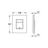 Купити Панель смыва для унитаза Grohe QuickFix Even 389662430 , 389662430 / CV033484 , в категории  , от бренда Grohe QuickFix  Інтернет-магазин сантехніки ✓ Кращі ціни на ринку ✓ Величезний вибір ✓ Гарантія ✓ Заходьте!