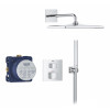 Купити Душевая система скрытого монтажа Grohe QuickFix Precision Cube c Vitalio Rain Mono 310 Cube 34879000 , 34879000 / CV033603 , в категории  , от бренда Grohe QuickFix  Інтернет-магазин сантехніки ✓ Кращі ціни на ринку ✓ Величезний вибір ✓ Гарантія ✓ 