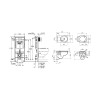 Купити Комплект 4 в 1: Инсталляция Grohe Rapid SL 3 в 1 38772001 + Унитаз безободковый Kroner Oker WHI533536 RIMLESS с сиденьем Slim Duroplast / Soft-close / Quick relase KO533536WHIR (38772001KO533536) , 38772001KO533536 / CV033828 , в категории  , от бр