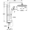 Купити Душевая система Grohe QuickFix Vitalio Start 250 266802431 , 266802431 / CV033961 , в категории  , от бренда Grohe QuickFix  Інтернет-магазин сантехніки ✓ Кращі ціни на ринку ✓ Величезний вибір ✓ Гарантія ✓ Заходьте!