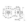 Купити Змішувач прихованого монтажу для душу Grohe BauClassic 29048000 , 29048000 / CV034417 , в категории Змішувачі для душу , от бренда GROHE  Інтернет-магазин сантехніки ✓ Кращі ціни на ринку ✓ Величезний вибір ✓ Гарантія ✓ Заходьте!
