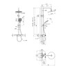 Купити Душова система Kroner KRP Makon - GRP0637 , Makon-GRP0637 / CV035369 , в категории Душові системи та панелі , от бренда Kroner  Інтернет-магазин сантехніки ✓ Кращі ціни на ринку ✓ Величезний вибір ✓ Гарантія ✓ Заходьте!