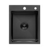 Купити Кухонна мийка Kroner KRP PVD Schwarze - 4050HM (3,0/1,0 мм) , PVD Schwarze-4050HM / CV035374 , в категории Кухонні мийки з нержавіючої сталі , от бренда Kroner  Інтернет-магазин сантехніки ✓ Кращі ціни на ринку ✓ Величезний вибір ✓ Гарантія ✓ Заход