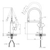 Купити Змішувач для кухні Kroner KRP Ersel - SCH03112BLK , Ersel-SCH03112BLK / CV035578 , в категории Змішувачі для кухні , от бренда Kroner  Інтернет-магазин сантехніки ✓ Кращі ціни на ринку ✓ Величезний вибір ✓ Гарантія ✓ Заходьте!