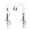Купити Змішувач для кухні Kroner KRP Edelstahl Berg - GRP030-T , Berg-GRP030-T / CV035596 , в категории Змішувачі для кухні , от бренда Kroner  Інтернет-магазин сантехніки ✓ Кращі ціни на ринку ✓ Величезний вибір ✓ Гарантія ✓ Заходьте!