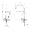 Купити Змішувач для кухні Kroner Element 211512B-5301 , Element 211512B-5301 / CV035981 , в категории Змішувачі для кухні , от бренда Kroner  Інтернет-магазин сантехніки ✓ Кращі ціни на ринку ✓ Величезний вибір ✓ Гарантія ✓ Заходьте!