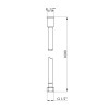 Купити Шланг для душу Kroner KRM - SCH607 Anti-Twist 160 см , KRM-SCH607 / CV036076 , в категории Душові шланги , от бренда Kroner  Інтернет-магазин сантехніки ✓ Кращі ціни на ринку ✓ Величезний вибір ✓ Гарантія ✓ Заходьте!