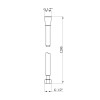 Купити Шланг для душу Kroner KRM - GRP608 Anti-Twist 120 см , KRM-GRP608 / CV036079 , в категории Душові шланги , от бренда Kroner  Інтернет-магазин сантехніки ✓ Кращі ціни на ринку ✓ Величезний вибір ✓ Гарантія ✓ Заходьте!