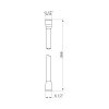 Купити Шланг для душу Kroner Element 2860912915Z-3801 , Element 2860912915Z-3801 / CV036161 , в категории Душові шланги , от бренда Kroner  Інтернет-магазин сантехніки ✓ Кращі ціни на ринку ✓ Величезний вибір ✓ Гарантія ✓ Заходьте!