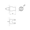Купити Тримач для душу Kroner Element 2840872923Z-5301 , Element 2840872923Z-5301 / CV036166 , в категории Кронштейни, тримачі, підключення , от бренда Kroner  Інтернет-магазин сантехніки ✓ Кращі ціни на ринку ✓ Величезний вибір ✓ Гарантія ✓ Заходьте!