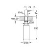 Купити Дозатор для миючого засобу Grohe Contemporary 40535000 , 40535000 / CV036273 , в категории Дозатори миючого засобу , от бренда GROHE  Інтернет-магазин сантехніки ✓ Кращі ціни на ринку ✓ Величезний вибір ✓ Гарантія ✓ Заходьте!