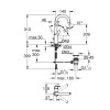 Купити Змішувач для раковини Grohe Start Flow L-Size 23811000 з донним клапаном , 23811000 / CV036275 , в категории Змішувачі для умивальника , от бренда GROHE  Інтернет-магазин сантехніки ✓ Кращі ціни на ринку ✓ Величезний вибір ✓ Гарантія ✓ Заходьте!
