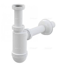 Сифон для умивальника d32 з накидною гайкою 5/4", Alcaplast A430