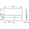 Купити Кнопка управління (золота), Alcaplast M1745 , M1745 / 6b7bee1d-9ea9-4a2d-8172-5bb4677d5b8f , в категории Кнопки для інсталяції , от бренда Alcaplast  Інтернет-магазин сантехніки ✓ Кращі ціни на ринку ✓ Величезний вибір ✓ Гарантія ✓ Заходьте!